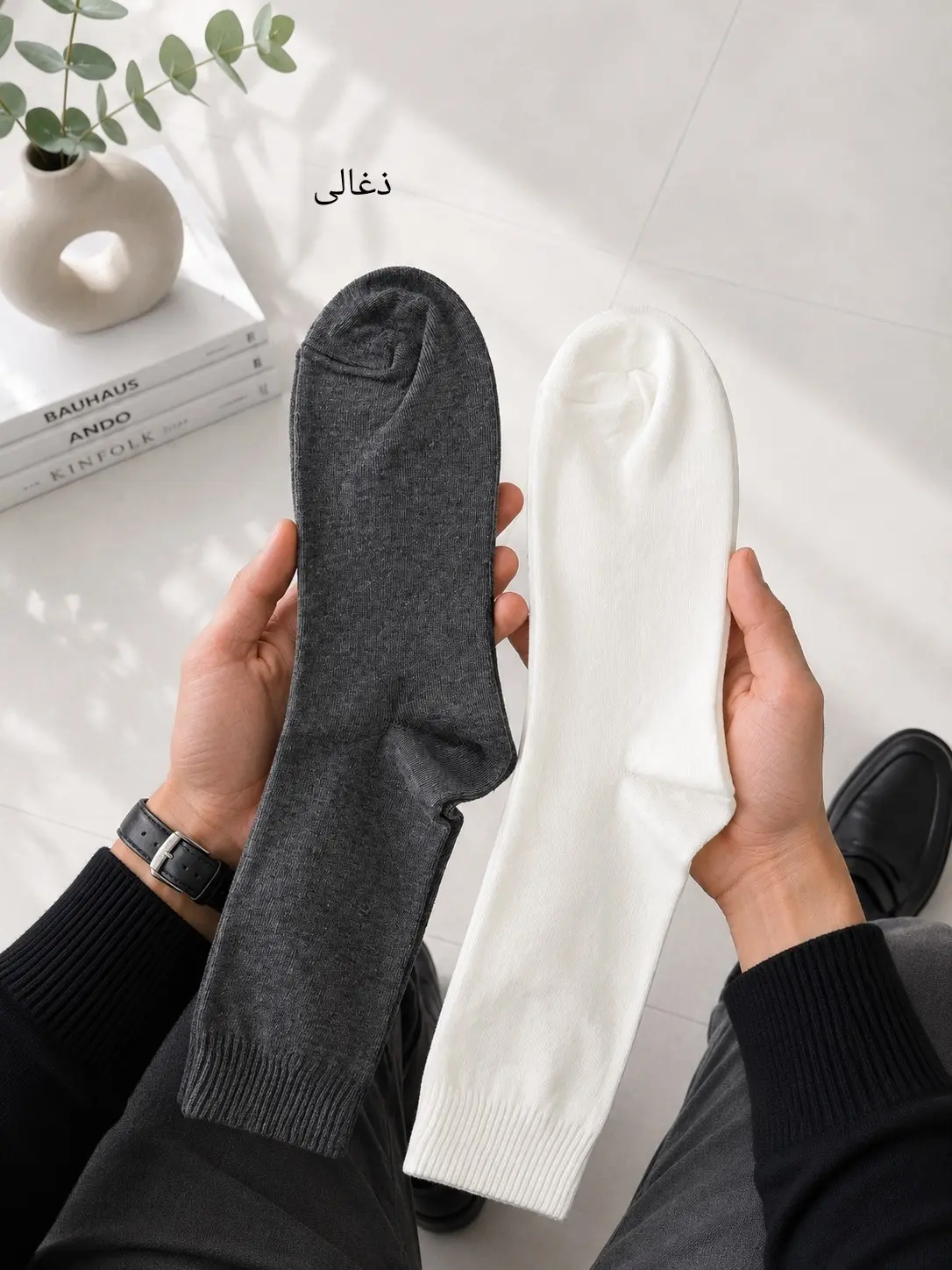 جوراب ساق دار مردانه کاویار